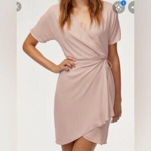 Aritzia Babaton Wrap Dress